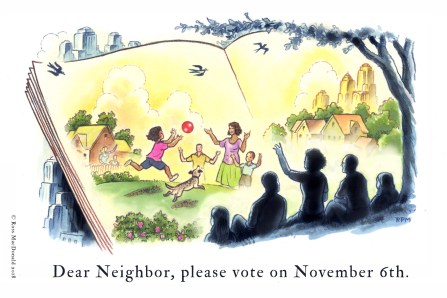MacDonald DEAR NEIGHBOR PLEASE VOTE